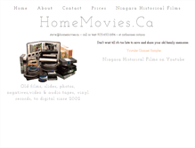 Tablet Screenshot of homemovies.ca